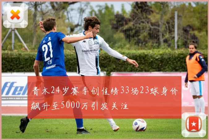 青木24岁赛季创佳绩33场23球身价飙升至5000万引发关注